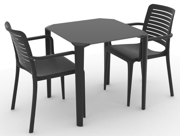 Krzesła i stoliki kawiarniane i restauracyjne One i Park